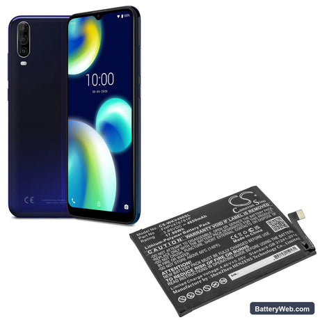 Wiko View 4 Replacement Battery, 3.85V, 4650mAh, Li-Polymer 5