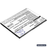 Wiko View Replacement Battery, 3.85V, 2400mAh, Li-ion 2