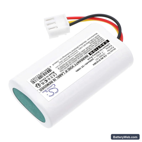 Winland D-011-0183 Replacement Battery, 7.4V, 3400mAh, Li-ion 2