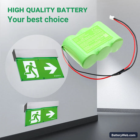 Willing Wi200552 3 VTCS Replacement Battery, 3.6V, 1500mAh, Ni-CD 6