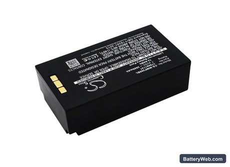 MobiWire MobiPrin 3 Replacement Battery, 7.4V, 2600mAh, Li-ion 2