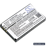 WM Systems WMP 300 Replacement Battery, 3.7V, 850mAh, Li-Polymer 1