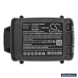 Worx WG180 Replacement Battery, 40V, 1500mAh, Li-ion 5