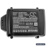 Worx 20V PowerShare Replacement Battery, 20V, 4000mAh, Li-ion 5