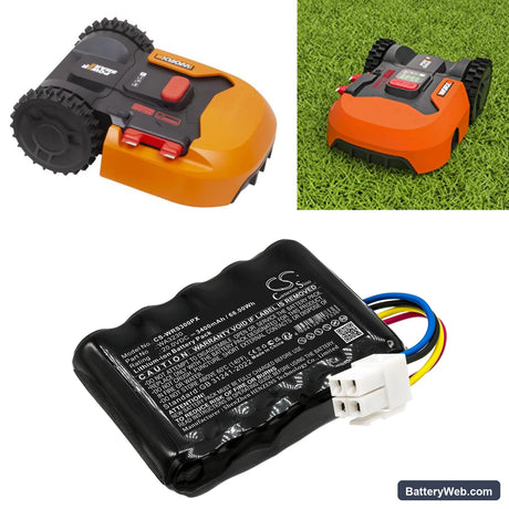 Ferrex R800 Smart Replacement Battery, 20V, 3400mAh, Li-ion 6