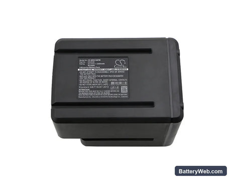 Worx WG168E Replacement Battery, 40V, 2000mAh, Li-ion 3