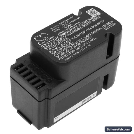 Worx Landroid L1500 Replacement Battery, 28V, 2500mAh, Li-ion 1