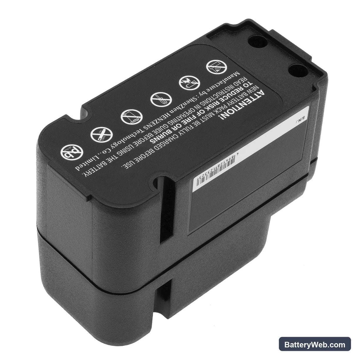Worx Landroid L1500 Replacement Battery, 28V, 2500mAh, Li-ion 4
