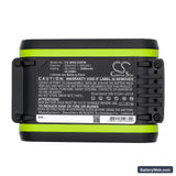 Rockwell RD2865 Replacement Battery, 20V, 2000mAh, Li-ion 6