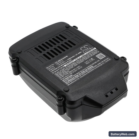 Worx WG151.5 Replacement Battery, 18V, 1500mAh, Li-ion 1