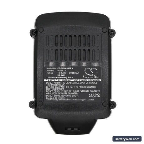 AL-KO Trimmer GTLi 18V Comfort Replacement Battery, 18V, 2000mAh, Li-ion 5