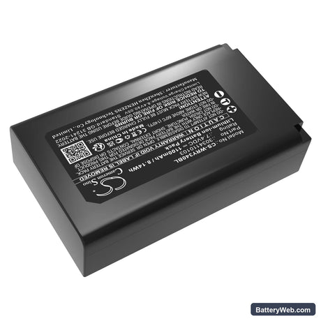 Worldline Yoximo Replacement Battery, 7.4V, 1100mAh, Li-ion 2