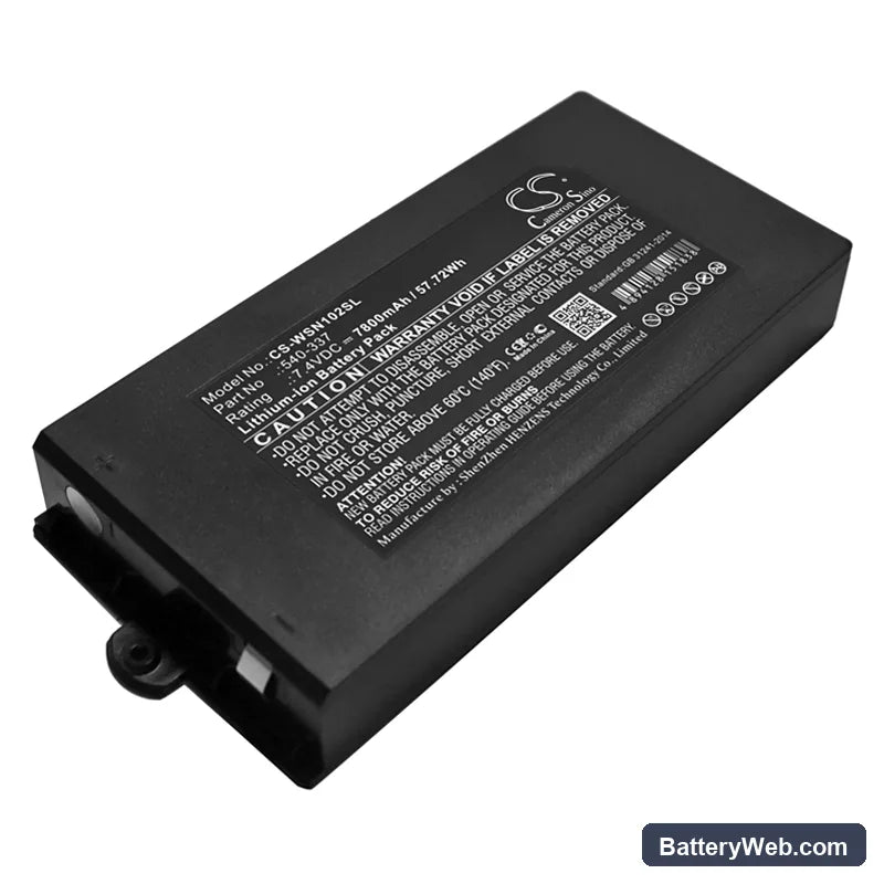 Owon Powers PDS Oscilloscopes Replacement Battery, 7.4V, 7800mAh, Li-ion 1