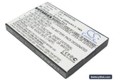 MaxCom MM550BB Replacement Battery, 3.7V, 1000mAh, Li-ion 1