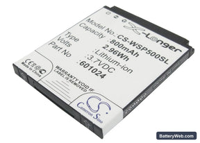 Swissvoice MP50 Replacement Battery, 3.7V, 800mAh, Li-ion 1