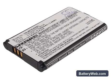 Wacom Intuos5 Touch Replacement Battery, 3.7V, 1050mAh, Li-ion 1