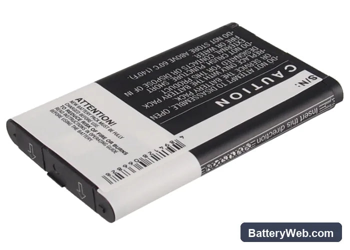 Bamboo CTH-470K-xx Replacement Battery, 3.7V, 1200mAh, Li-ion 4