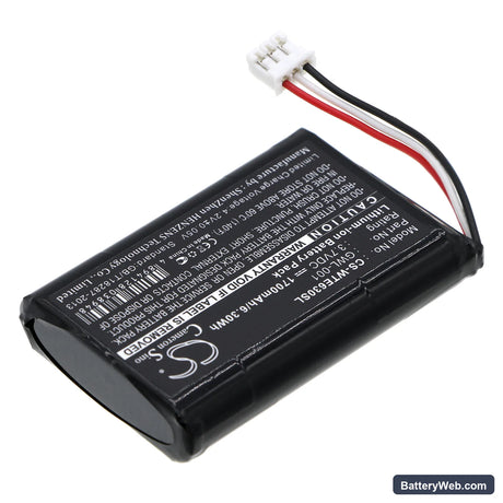 Wacom CTE630BT Graphire Wireless Pen Tablet Replacement Battery, 3.7V, 1700mAh, Li-ion 2