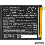 WALTON Primo R5 Replacement Battery, 3.85V, 3000mAh, Li-Polymer 3