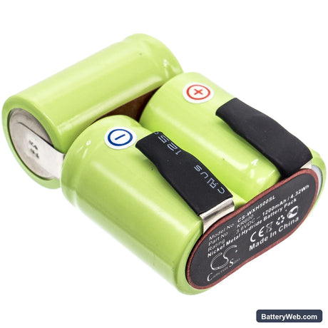 Tondeo ECO XP Replacement Battery, 3.6V, 1200mAh, Ni-MH 1