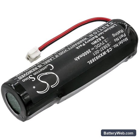 Wahl Cordless Magic Clip Replacement Battery, 3.7V, 2600mAh, Li-ion 2