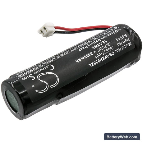 Wahl Cordless Magic Clip Replacement Battery, 3.7V, 3400mAh, Li-ion 2