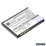 Dell Axim X50 Replacement Battery, 3.7V, 1100mAh, Li-ion 2