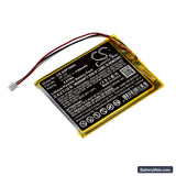 Sony XDR-P1DBP Replacement Battery, 3.7V, 1100mAh, Li-Polymer 1