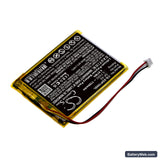Sony XDR-P1DBP Replacement Battery, 3.7V, 1100mAh, Li-Polymer 2