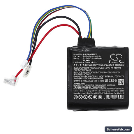 Roborock A10 Ultra B Replacement Battery, 21.6V, 4000mAh, Li-ion 3