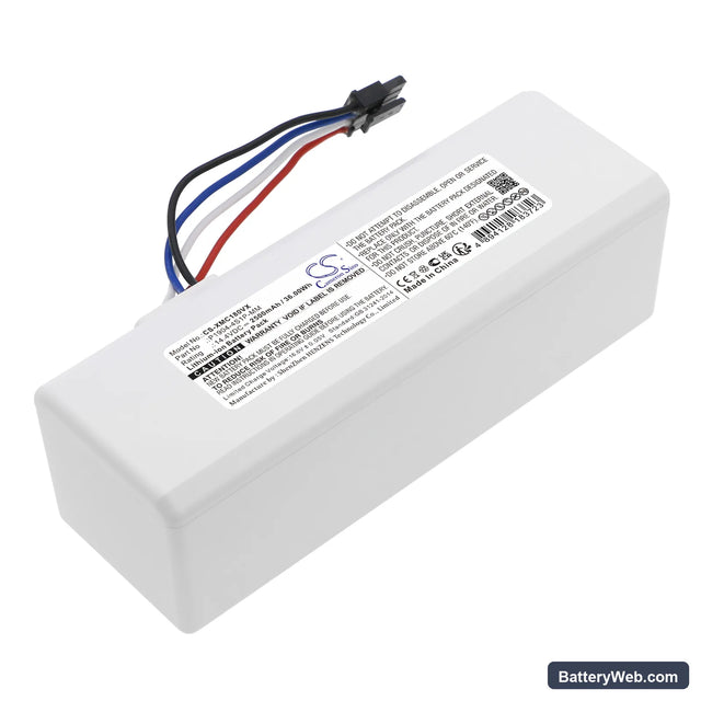 Xiaomi Roborock 1C Replacement Battery, 14.4V, 2500mAh, Li-ion 1
