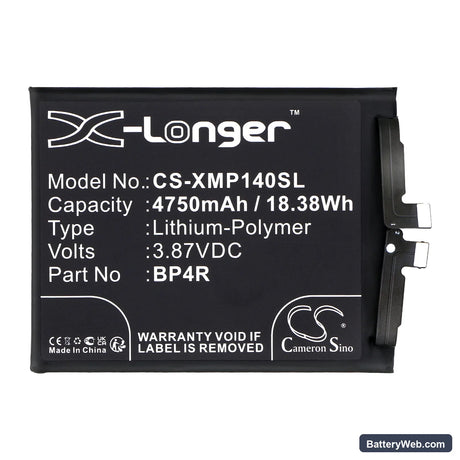 Xiaomi 14 Pro Replacement Battery, 3.87V, 4750mAh, Li-Polymer 3