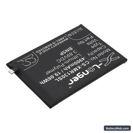 Redmi Note 13 Replacement Battery, 3.89V, 4900mAh, Li-Polymer 2