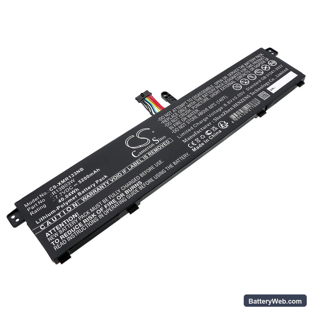 Xiaomi MI AIR 13.3 Replacement Battery, 7.7V, 5200mAh, Li-Polymer 1