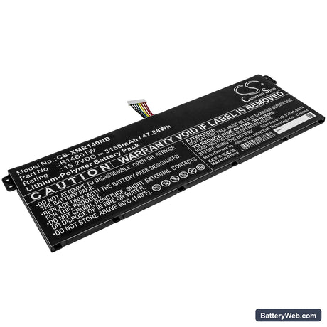 Xiaomi Redmi Book 14 Replacement Battery, 15.2V, 3150mAh, Li-Polymer 1