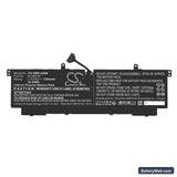 Xiaomi NoteBook Pro 14 2022 Replacement Battery, 7.72V, 7200mAh, Li-Polymer 3