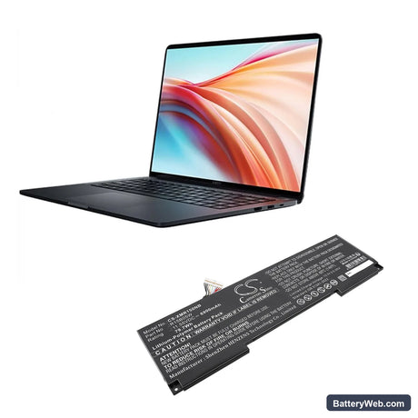 Xiaomi Notebook Pro X 15 Replacement Battery, 11.55V, 6900mAh, Li-Polymer 6