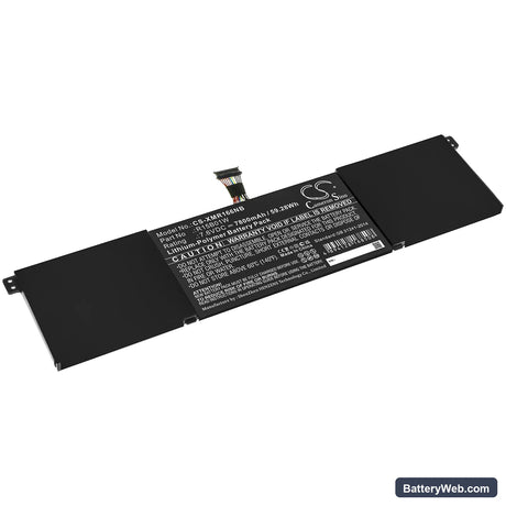 Xiaomi Pro 15.6 (A58511DD/CN) Replacement Battery, 7.6V, 7800mAh, Li-Polymer 1