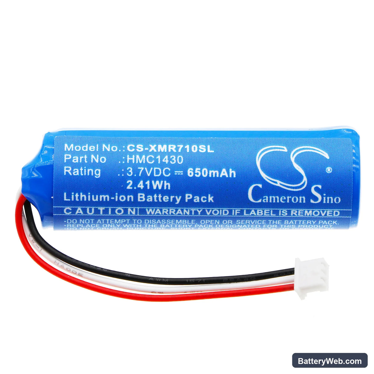 Xiaomi 70mai Replacement Battery, 3.7V, 650mAh, Li-ion 3