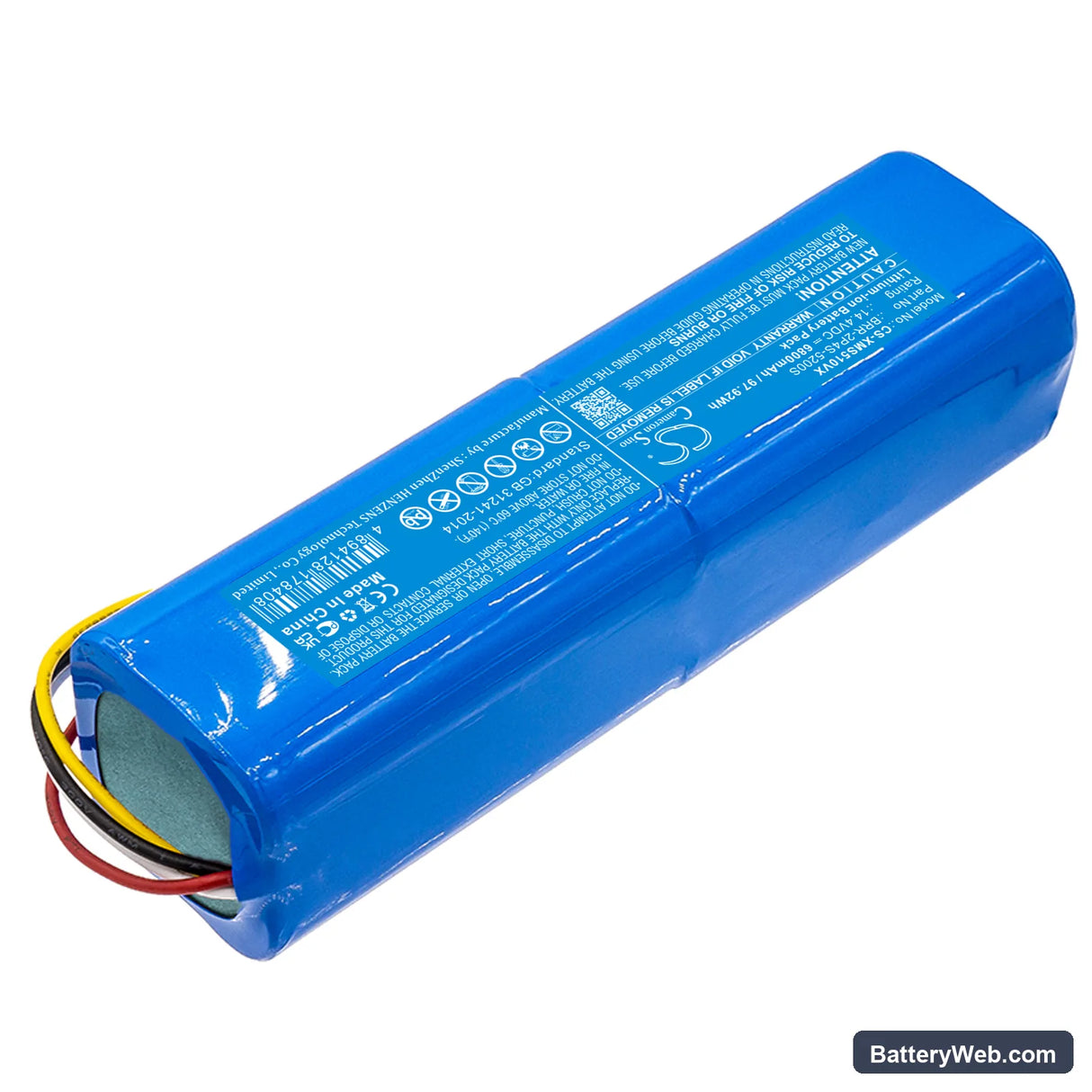 Mijia 1T STYTJ02ZHM Replacement Battery, 14.4V, 6800mAh, Li-ion 2
