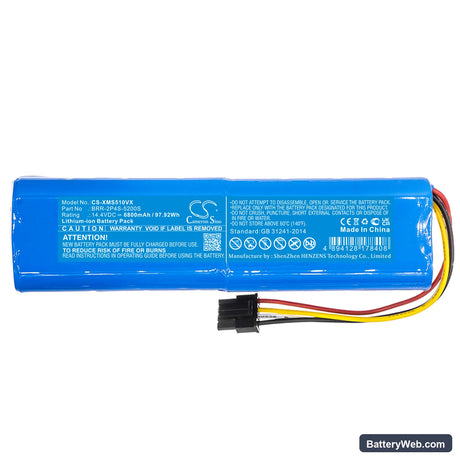Mijia 1T STYTJ02ZHM Replacement Battery, 14.4V, 6800mAh, Li-ion 3