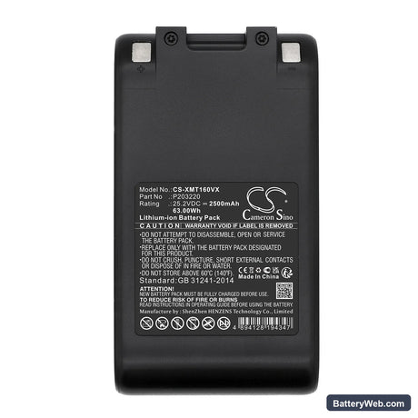 Dreame V16S Replacement Battery, 25.2V, 2500mAh, Li-ion 5