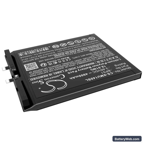 Xiaomi 14 Ultra Replacement Battery, 3.86V, 4900mAh, Li-Polymer 2