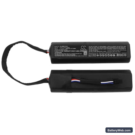 Dreame W10 Replacement Battery, 14.4V, 6800mAh, Li-ion 3