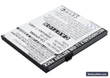 O2 XDA Flame Replacement Battery, 3.7V, 2000mAh, Li-ion 3