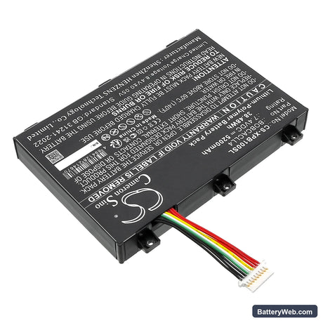 Xplore Bobcat Rugged IX101B1 Tablet Replacement Battery, 7.4V, 5200mAh, Li-Polymer 2