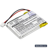 Dual XGPS160 Replacement Battery, 3.7V, 1250mAh, Li-Polymer 1