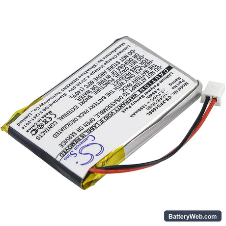 Dual XGPS160 Replacement Battery, 3.7V, 1250mAh, Li-Polymer 2