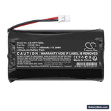 X-Rite SE15-44 Replacement Battery, 7.4V, 2600mAh, Li-ion 3