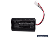 X-Rite E15-31 Replacement Battery, 3.6V, 2000mAh, Ni-MH 5